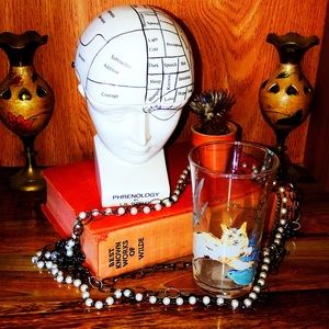 Rebekah Maysles for Anthropologie Epic Cat Glass